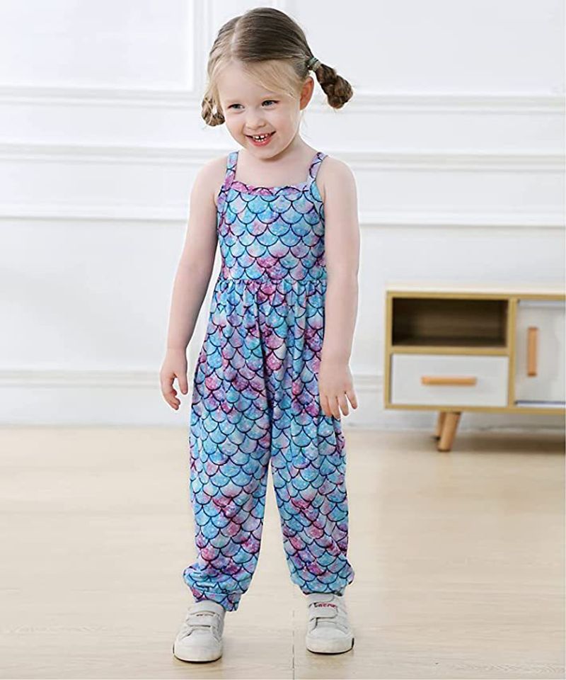 Kinderkleidung Neuer Stil Ärmelloser Pullover für Mädchen Sportlicher Freizeit-Overall Kinderkleidung_voghion.com