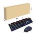 Nieuwe 104 toetsen RGB verlicht mechanisch toetsenbord kleurrijke muisset zeven toetsen gamingmuis logo 5500 dpi op voorraad_voghion.com