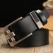 New belt men's retro pinhole buckle genuine leather cowhide belt casual business versatile belt_voghion.com