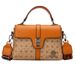 Wholesale Women's Bag Europe And The United States Retro Portable Diagonal bag letter printing shoulder bag all-match temperament small square bag_voghion.com
