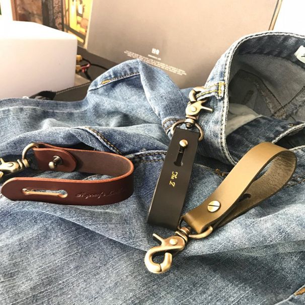 Hemförvaring och organisering Jeansläderhängare Anti-deformation Klädtorkställning Enkel avtagbar byxställning_voghion.com