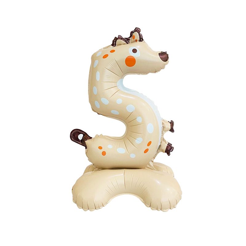 Palloncini in foil a forma di animali da 18 e 40 pollici con numeri verticali – Palloncini in alluminio spesso di alta qualità per decorazioni di compleanno, Natale e feste_voghion.com