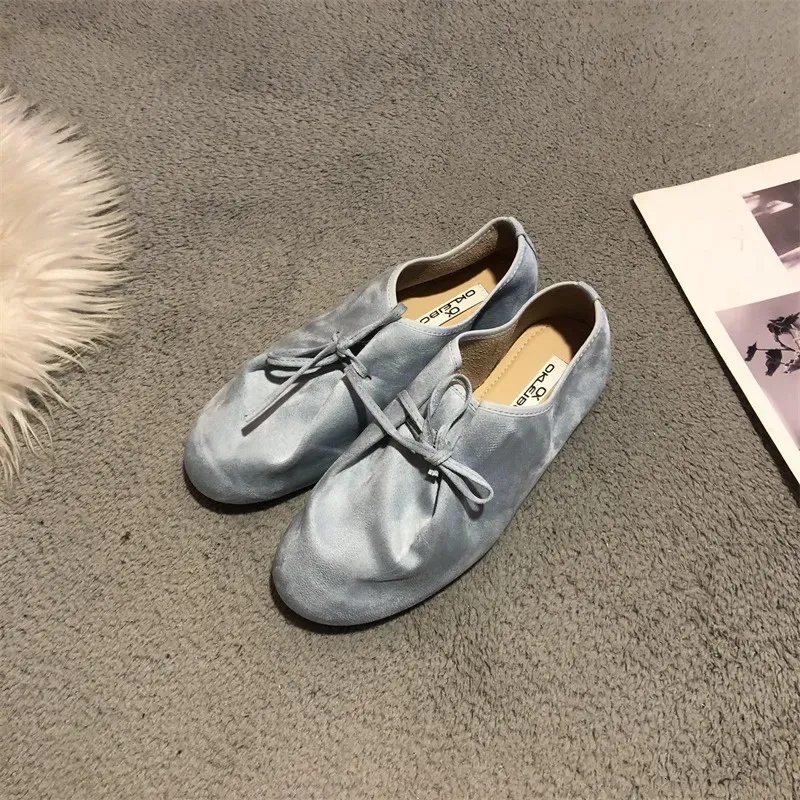 Scarpe da donna semplici, classiche, casual, britanniche, con tacco basso e plateau, comode e rilassanti, Ddmysaturn_voghion.com