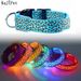 KAJIPET Leopard LED Dog Collar By PawParty Store_voghion.com