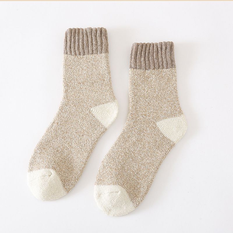 Calzini invernali in lana, calzini spessi da uomo, invernali, più velluto, calzini super spessi e caldi, calzini a tubo medio, calzini in cashmere, calzini in spugna da uomo_voghion.com