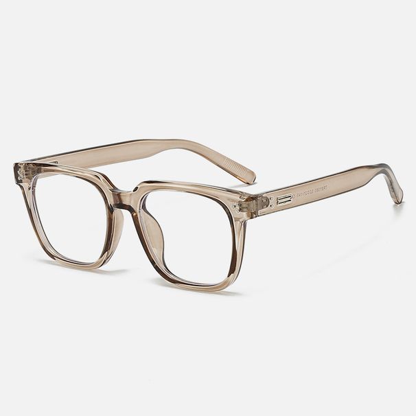 Herenbrillen Nieuw Zwart Montuur Brilmontuur Dames Trendy Effen Groot Montuur Heren Anti-blauw Licht Brilmontuur Myopie_voghion.com