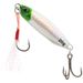 Shark Skimmer|Iron Long Casting Double Hook Iron Plate Lead Fish Lure Metal Slow Jigging Mackerel Sea Fishing Bait_voghion.com
