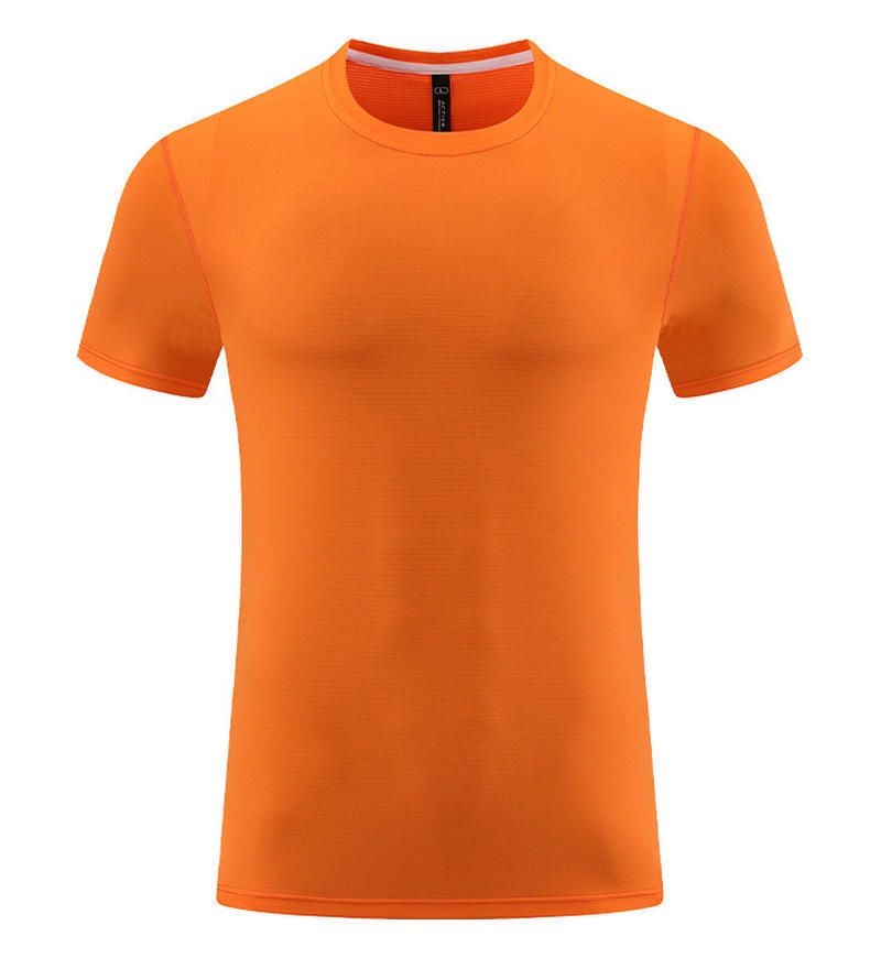 Men's Clothing T-Shirt Sports Short-Sleeved Fitness Training Suit Marathon Running Quick-Drying Clothes _voghion.com