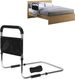 supregear Rail, Adjustable Stability Handrail Assist Bed Rail Mobility Aid Disabled With Storage Bag And Fixing Strap_voghion.com