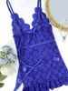 2025 New Sheer Lace Nightdress Pure Desire Exposed Chest Temptation Sexy Lingerie Set For Women_voghion.com