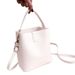 Bucket-väska för kvinnor Mode liten väska Dammode Enkel Enfärgad Mode Crossbody Bucket-väska med enkel axel_voghion.com