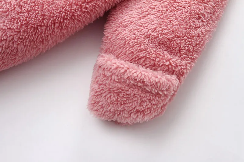 Kids Clothing bunny hooded jumpsuit baby crawling clothes_voghion.com