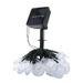 Luzes de corda solares LED Ocean Shell Light String Outdoor Waterproof Jardim Bubble Ball Water Drop Luzes decorativas_voghion.com