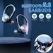 Cuffie auricolari Bluetooth wireless TWS, auricolari sportivi con gancio auricolare e bassi potenti_voghion.com