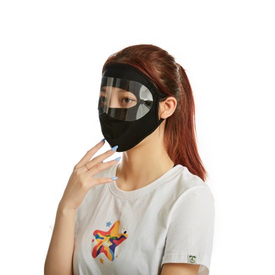 2021 Spring Summer Full Sunscreen Ice Silk Outdoor Cycling Sunshade Windproof UV Protection Breathable Thin Face Mask_voghion.com