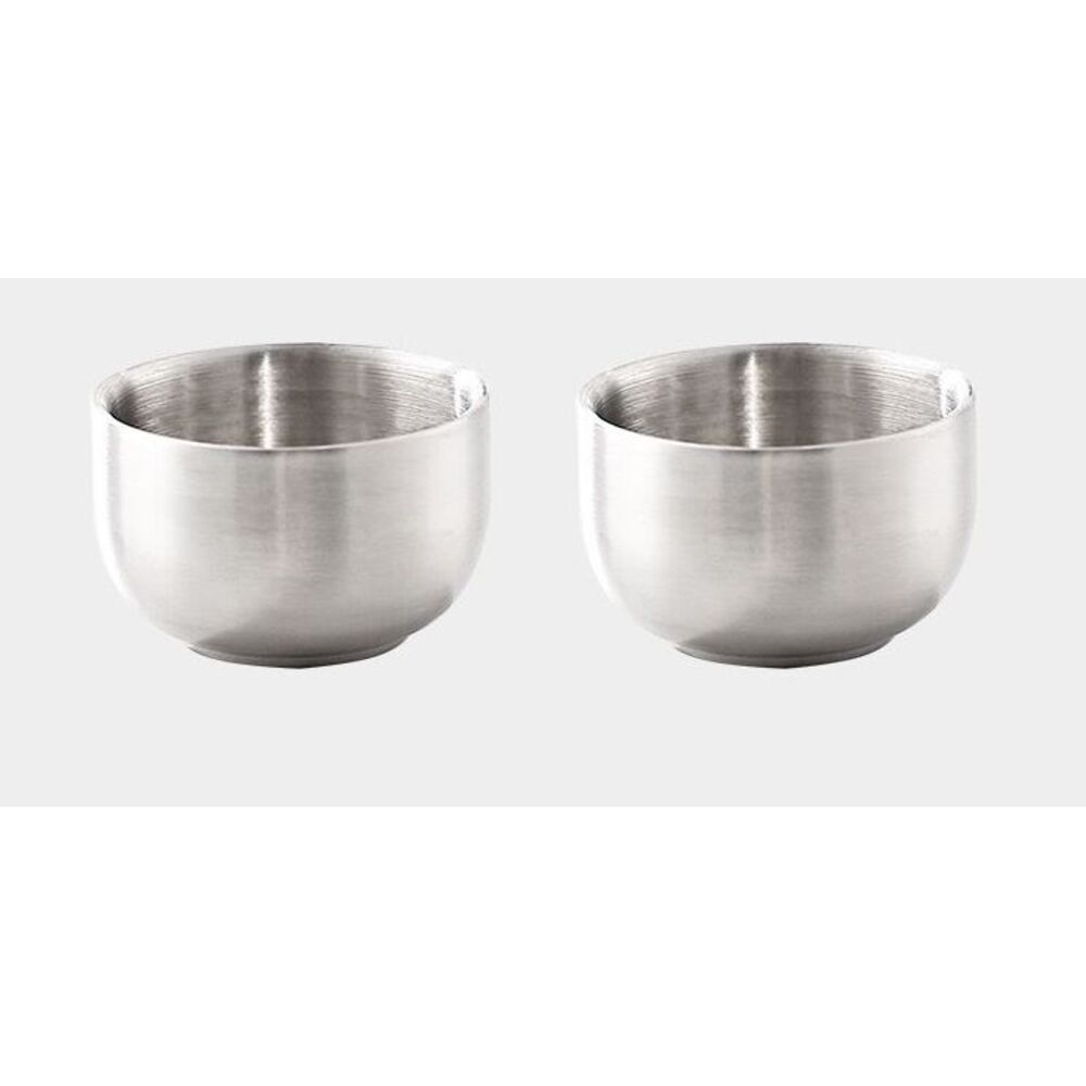 Bollitore in acciaio inossidabile 316 per campeggio, viaggio, picnic, portatile, per preparare il tè, doppio strato, antiscottatura_voghion.com