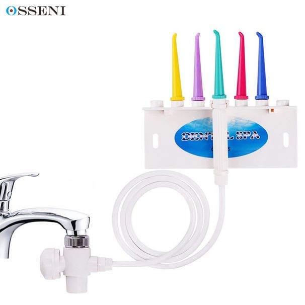 Dental SPA Kraan Monddouche Waterstraal Tandenborstel Floss Tanden Bleken Hygiëne Tandheelkundige Instrument Water Pick Tanden Cleaner_voghion.com