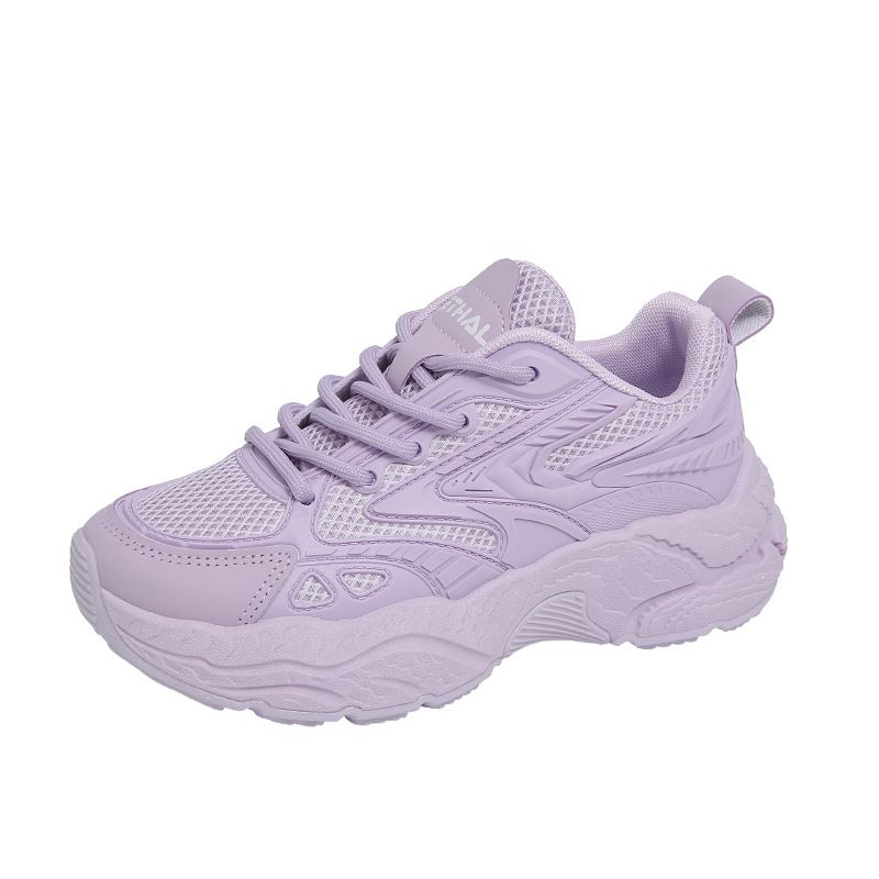 Ins Koreanische Version Neue Papa Für Frauen 2025 Frühling Student Sport Laufschuhe Casual Schuhe Mit Dicker Sohle Und Erhöhte_voghion.com