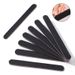 Nagelfeilen & Polierer Doppelseitige mattierte Form- und Polierstreifen Schwarze Nagelkunst Nagelfeile Maniküre Schleifpapier Feilenstreifen_voghion.com