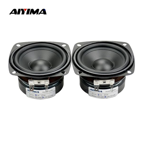 AIYIMA 2Pcs 3 Inch Audio Portable 4 8 Ohm 20W Waterproof Full Range Sound LoudSpeaker Column DIY Bluetooth Speakers_voghion.com