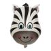 Animal Head Foil Balloons Set - Lion, Deer, Cow, Tiger, Zebra, Donkey, Monkey, Pig, Elephant & Dog Shaped Party Decorations_voghion.com