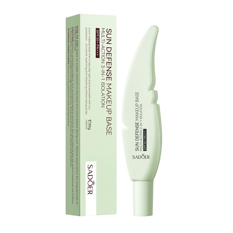 Crema aislante SADOER Corrector anti ultravioleta Protector solar cosmético_voghion.com