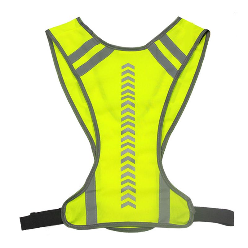 Gilet réfléchissant avec indicateur de flèche pour le cyclisme nocturne et les sports de plein air_voghion.com