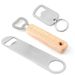Thickened Beer Cap With Wooden Handle Stainless Steel Various Shapes Wine Beverage Bottle Opener_voghion.com