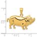 14k Pot Belly Pig Pendant_voghion.com