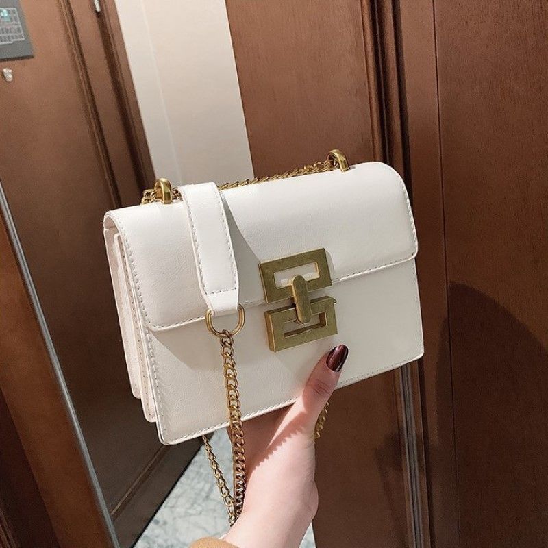 Borsa a tracolla a tracolla con tracolla a catena alla moda Senior Sense in pelle da donna_voghion.com