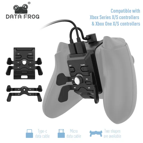 Uwendbar fir Serie-Expansioun um Réck, Xbox X/S Controller mat zousätzleche Funktiounsknäppercher_voghion.com