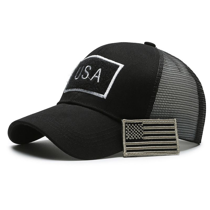 American Patch Tear Label Magic Sticker Baseball Cap Outdoor Sun Protection Tactical Men's Camouflage Hat_voghion.com