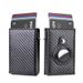 Reisepasshüllen & Geldbörsen AirTag-Geldbörse Magnetischer Kartenhalter aus Kohlefaser Herren-Geldbörse RFID-Geldbörse mit mehreren Kartenfächern_voghion.com