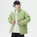 plush Thick For Men's Winter Down Bread Cotton Padded Jacket_voghion.com