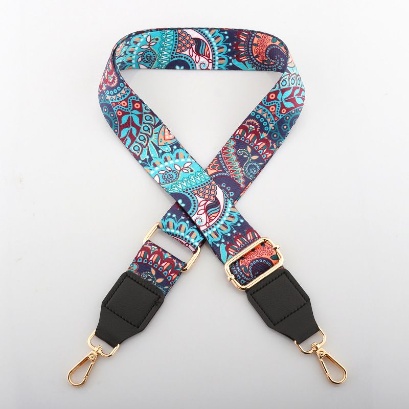 Tracolla di ricambio per borse, tracolla regolabile per borsa a tracolla multicolore in stile chitarra_voghion.com