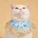 Tedora New Pet Scarf, Cat Drool Towel Collar, Dog Lace Collar_voghion.com