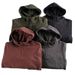 Men's Casual Zip-Up Hoodie With Print Design, Lightweight Cotton Blend, Relaxed Fit For Spring & Fall, Streetwear Essential In Grey/Green/Black/Red_voghion.com