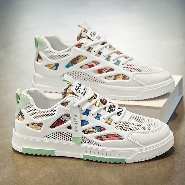 Herren-Neuheiten im Sommer 2024 Canvas-Nischendesign, vielseitige Herren-Boardschuhe, trendige Markensportschuhe und lässige kleine weiße Schuhe_voghion.com