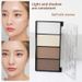 Face Fix, Highlight, Quad, Contour Powder, One Panel,_voghion.com