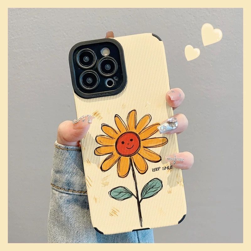 iPhone 16 Case 15 Pro Max/14/13 Eye Patch Skin 12 XS Flower XR/iPhone 8 Plus 7/6s_voghion.com