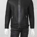 Men’s Genuine Leather & Fur Coat – Premium Sheepskin Shearling Jacket For Winter, Motorcycle & Casual Wear_voghion.com