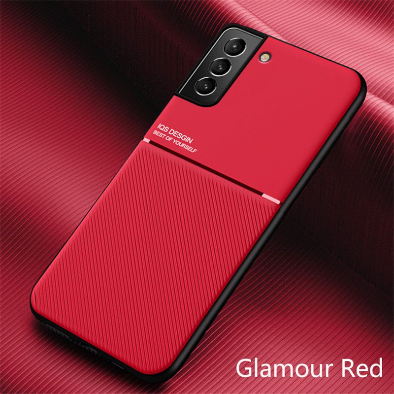 Skin Touch PU Lederhülle für Samsung Galaxy S22 Plus S21 Ultra S20 EF S10 S9 A71 A51 A21S A70 A50 A30 Hülle Luxus Bac_voghion.com