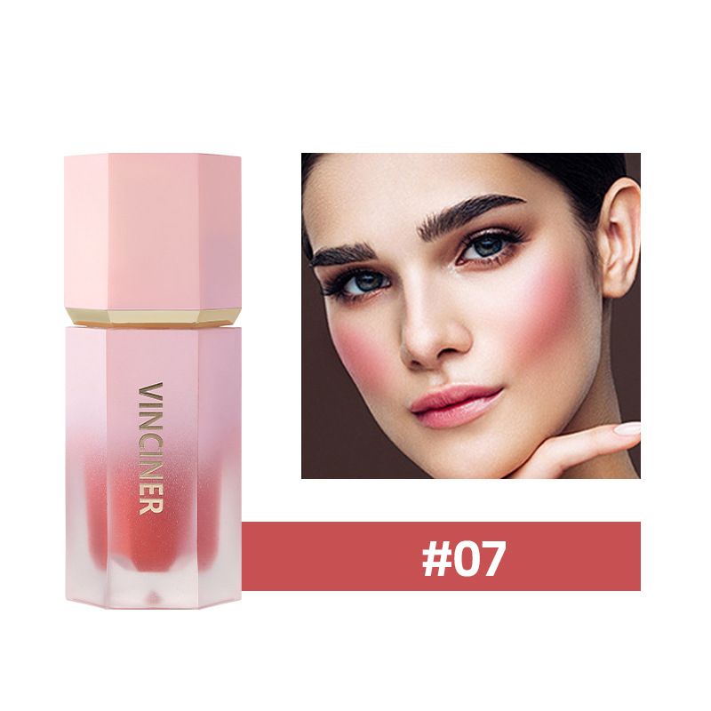 Gezichtsvloeibare wangpoederblusher natuurlijke wangcrème waterdichte multifunctionele oog- en lipmake-up poederblusherstick_voghion.com