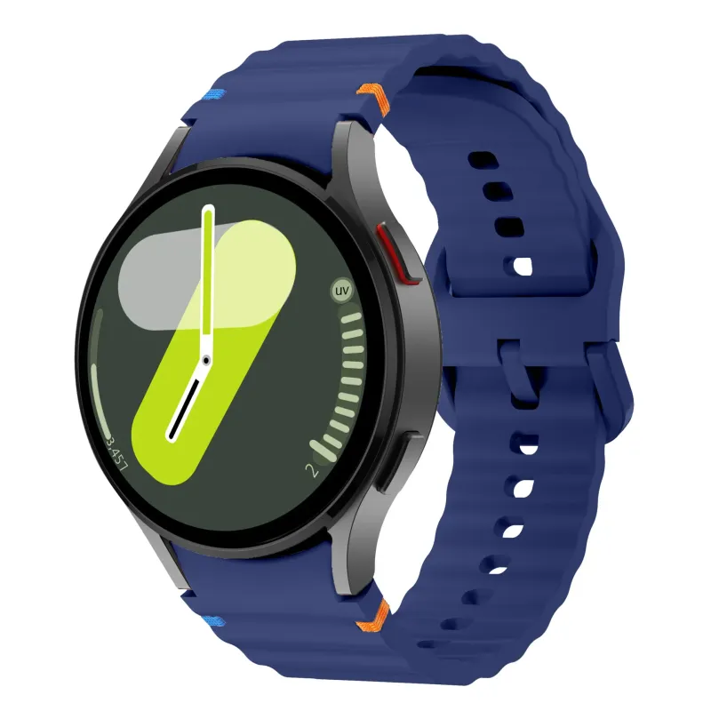 Original Silikon-Sportarmband für Samsung Galaxy 7/6 Cassic 43 mm 47 mm 5Pro 45 mm Uhr 7 FE 5 4 Classic 40 mm 44 mm_voghion.com