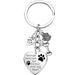 non più al mio fianco, portachiavi inciso in acciaio inossidabile, piccoli regali commemorativi per cani e gatti_voghion.com