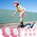 WayEee Skateboard Knee Pads, Pad Protective Gear Set Adjustable Girls Kids 3-10 Helmet Elbow Pads Wrist Guards For Sport_voghion.com