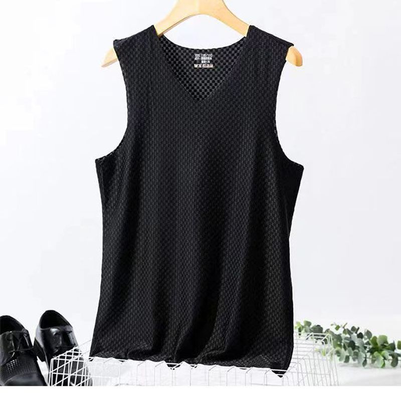 Twee Ice Silk vesten voor een ultralage prijs: sportvest, hardloopvest en casual vest. Zacht, koel en comfortabel. Geschikt voor lente en zomer.
_voghion.com