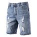 Men's Clothing Summer Sports Pants Washable Terry Casual Shorts Ripped Pants_voghion.com