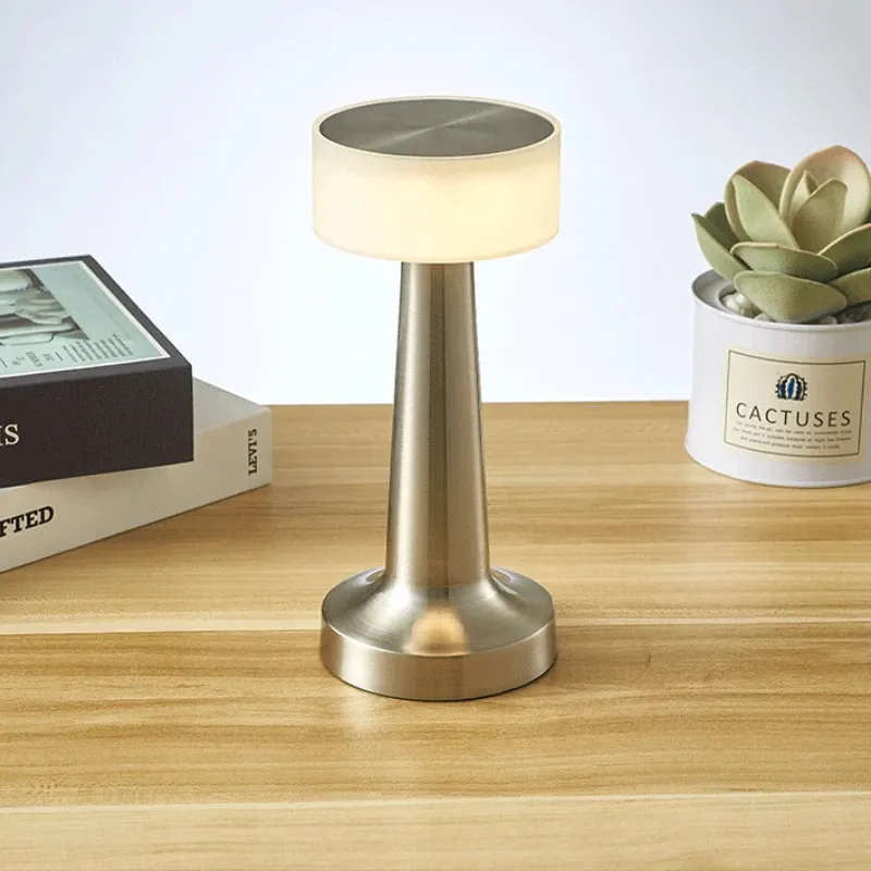 LED Bar Table Lamp Bar/Coffee/Restaurant Desktop Decor Night Light Rechargeable Touch Sensor Wireless Bedroom Reading Lamp_voghion.com