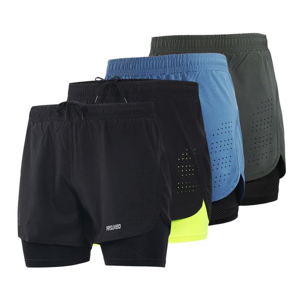 Men's Quick-drying Running Shorts With Pocket_voghion.com